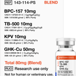 TB-500 (Thymosin Beta-4) (43aa) (2mg x 10 Vials = 20mg)  test3